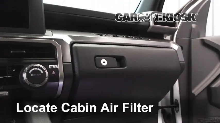 2024 Toyota Tacoma SR 2.4L 4 Cyl. Turbo Filtro de aire (interior)